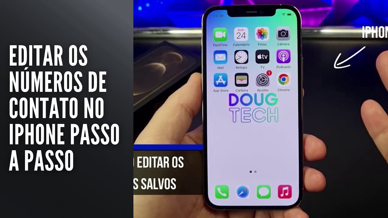 Editar os Números de Contato no iPhone Passo a Passo Editar os Números de Contato no iPhone Passo a Passo