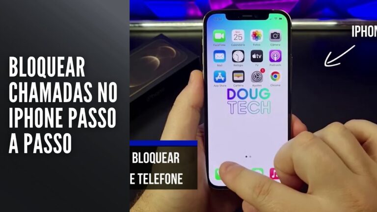 Bloquear Chamadas no iPhone Passo a Passo