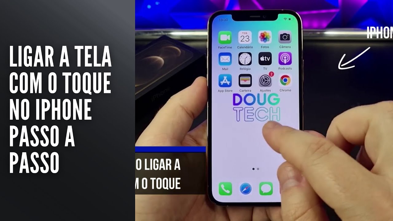 Ligar a Tela com o Toque no iPhone Passo a Passo Ligar a Tela com o Toque no iPhone Passo a Passo
