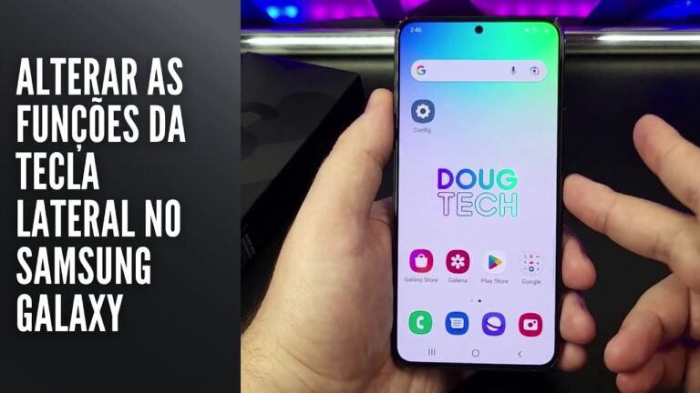 Alterar as Funções da Tecla Lateral no Samsung Galaxy