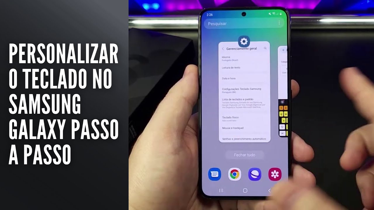 Personalizar o Teclado no Samsung Galaxy Passo a Passo Personalizar o Teclado no Samsung Galaxy Passo a Passo
