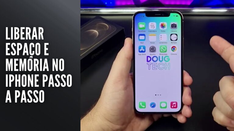 Liberar Espaço e Memória no iPhone Passo a Passo