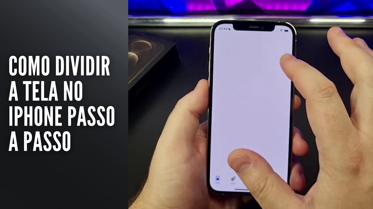 Como Dividir a Tela no iPhone Passo a Passo Como Dividir a Tela no iPhone Passo a Passo
