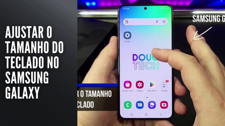 Ajustar o Tamanho do Teclado no Samsung Galaxy