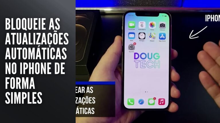 Bloqueie as Atualizações Automáticas no iPhone de Forma Simples