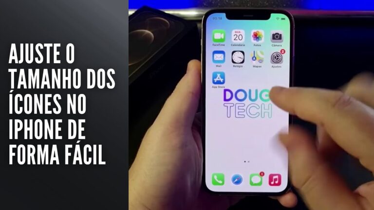 Ajuste o Tamanho dos Ícones no iPhone de Forma Fácil
