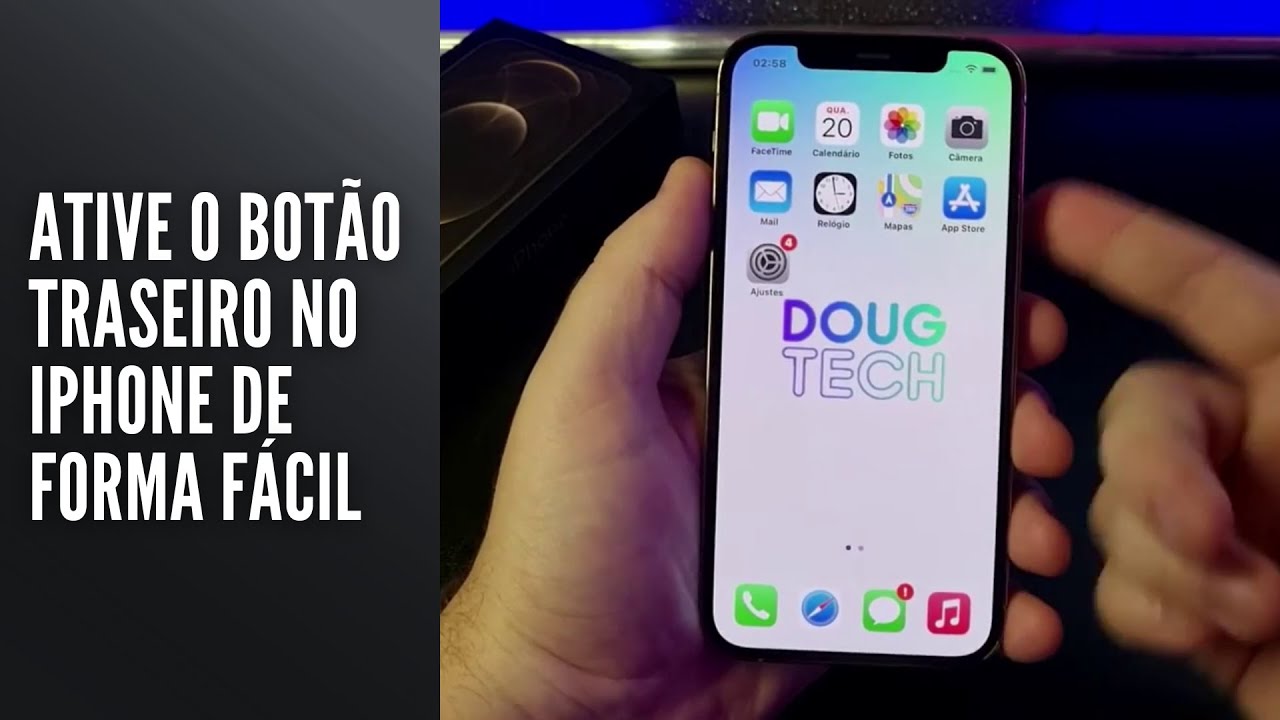 Ative o Botão Traseiro no iPhone de Forma Fácil