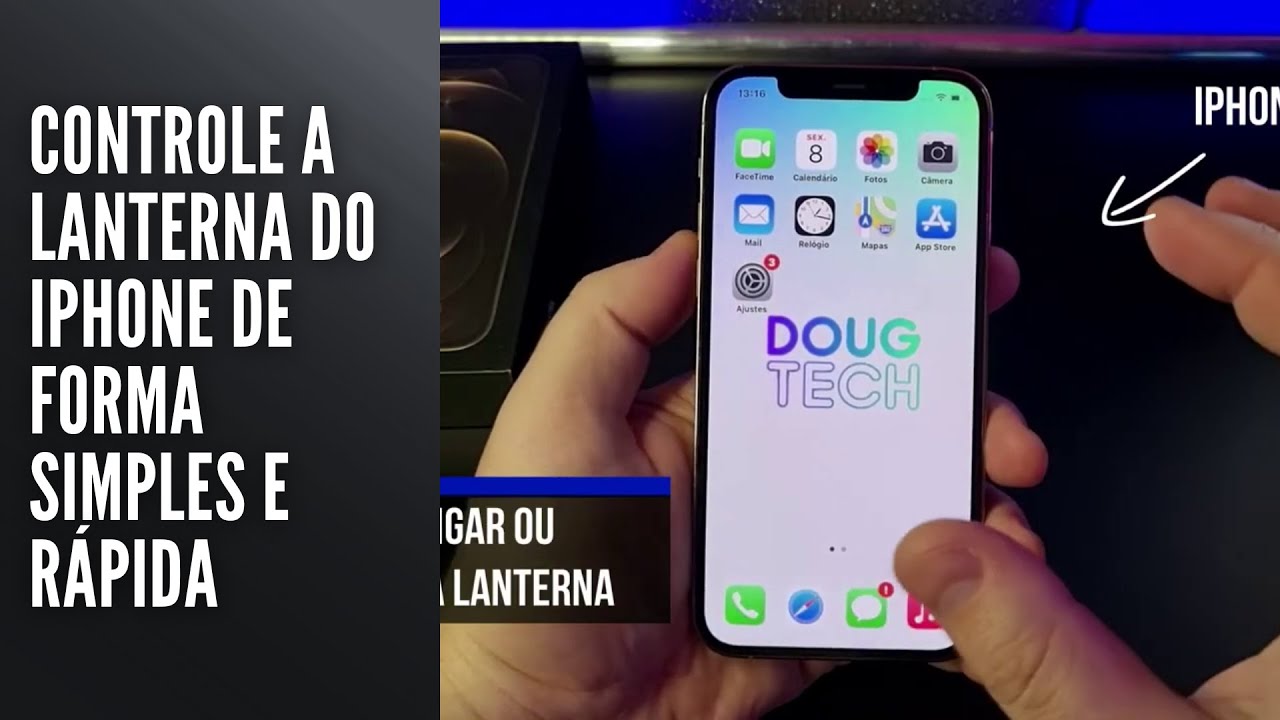 Controle a Lanterna do iPhone de Forma Simples e Rápida