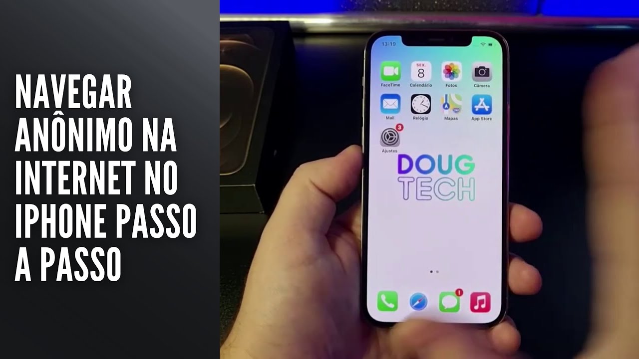 Navegar Anônimo na Internet no iPhone Passo a Passo