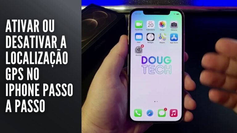 Ativar ou Desativar a Localização GPS no iPhone Passo a Passo