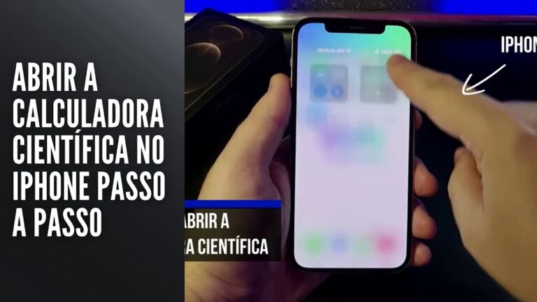 Abrir a Calculadora Científica no iPhone Passo a Passo