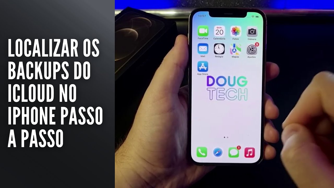 Localizar os Backups do iCloud no iPhone Passo a Passo