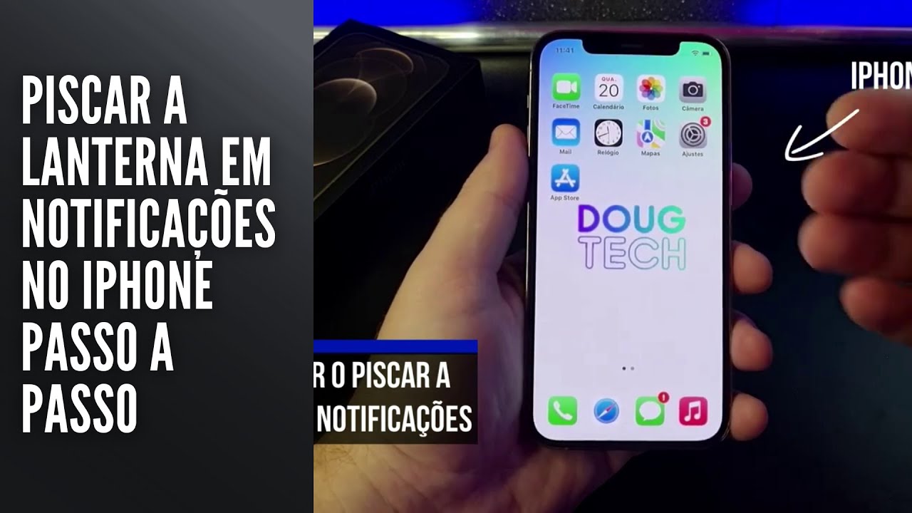 Piscar a Lanterna em Notificações no iPhone Passo a Passo Piscar a Lanterna em Notificações no iPhone Passo a Passo