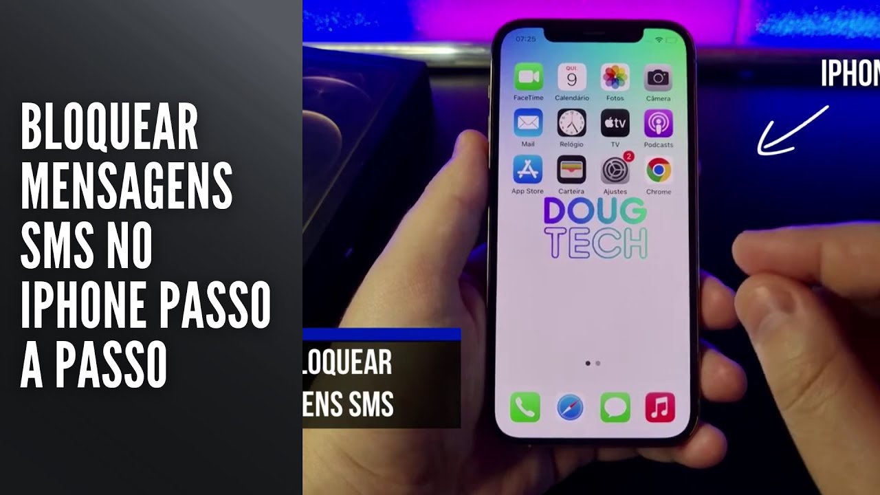 Bloquear Mensagens SMS no iPhone Passo a Passo Bloquear Mensagens SMS no iPhone Passo a Passo