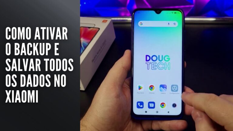 Como ativar o backup e salvar todos os dados no Xiaomi