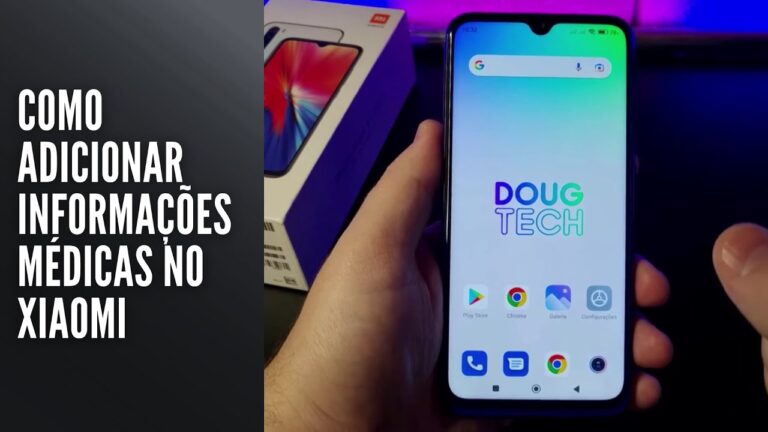 Como adicionar informações médicas no Xiaomi