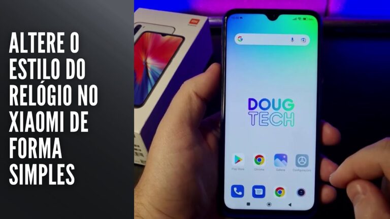 Altere o Estilo do Relógio no Xiaomi de Forma Simples