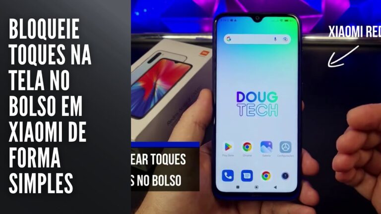 Bloqueie Toques na Tela no Bolso em Xiaomi de Forma Simples