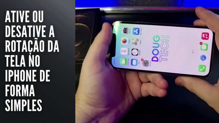 Ative ou Desative a Rotação da Tela no iPhone de Forma Simples
