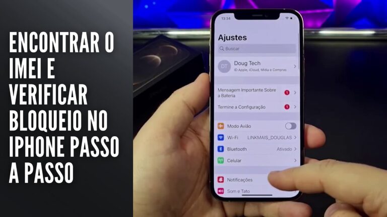 Encontrar o IMEI e Verificar Bloqueio no iPhone Passo a Passo
