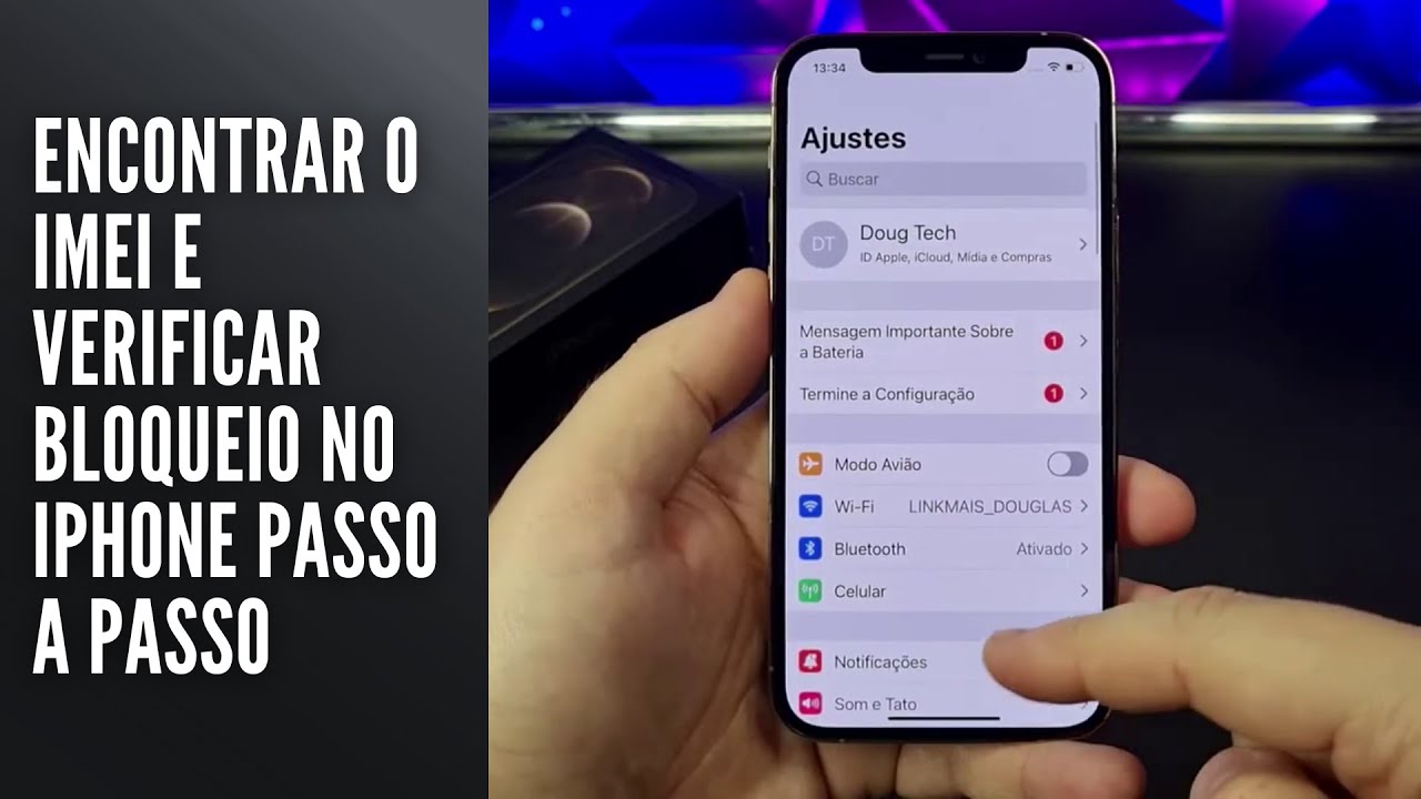 Encontrar o IMEI e Verificar Bloqueio no iPhone Passo a Passo Encontrar o IMEI e Verificar Bloqueio no iPhone Passo a Passo