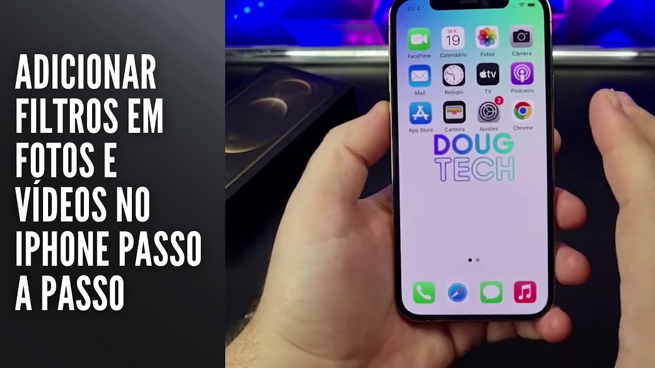 Adicionar Filtros em Fotos e Vídeos no iPhone Passo a Passo Adicionar Filtros em Fotos e Vídeos no iPhone Passo a Passo