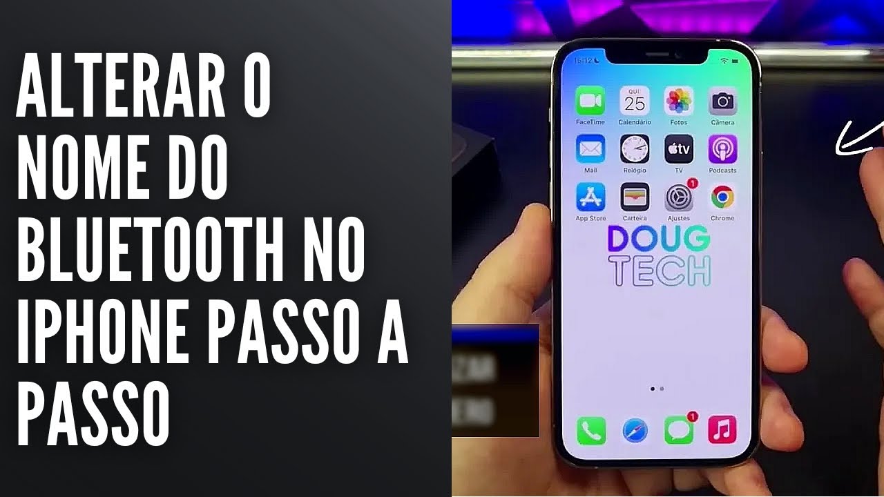 Alterar o Nome do Bluetooth no iPhone Passo a Passo Alterar o Nome do Bluetooth no iPhone Passo a Passo