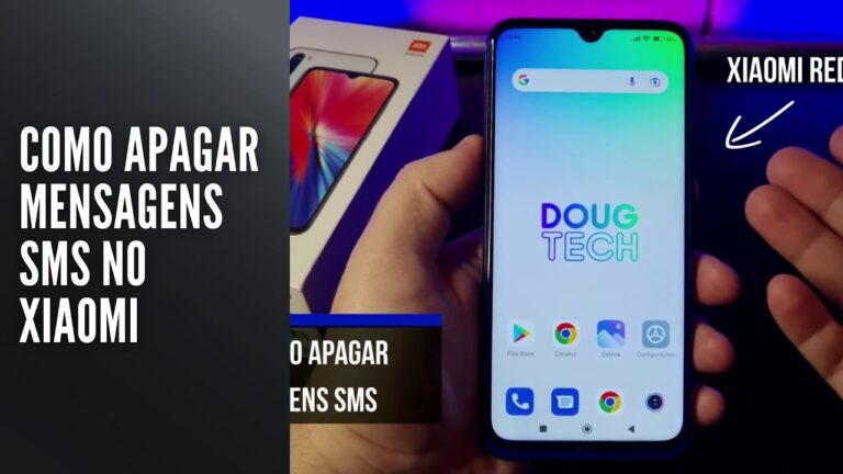 Como apagar mensagens SMS no Xiaomi