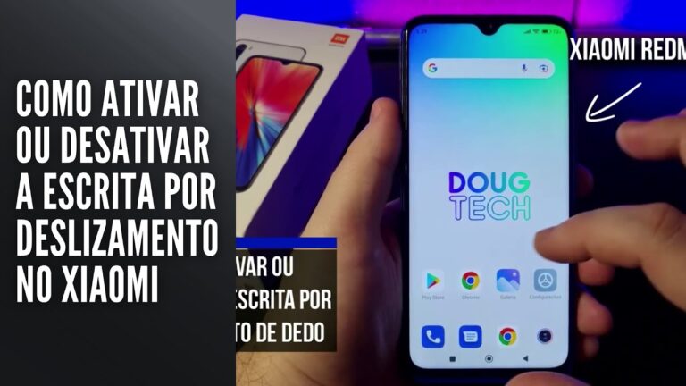 Como ativar ou desativar a escrita por deslizamento no Xiaomi Como ativar ou desativar a escrita por deslizamento no Xiaomi