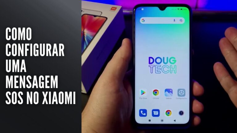 Como configurar uma mensagem SOS no Xiaomi