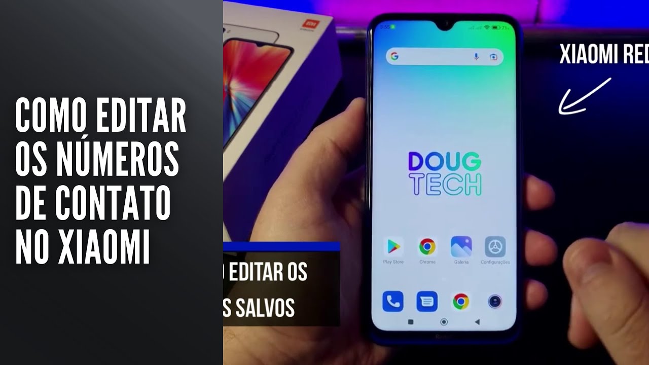 Como EDITAR os números de CONTATO no Xiaomi
