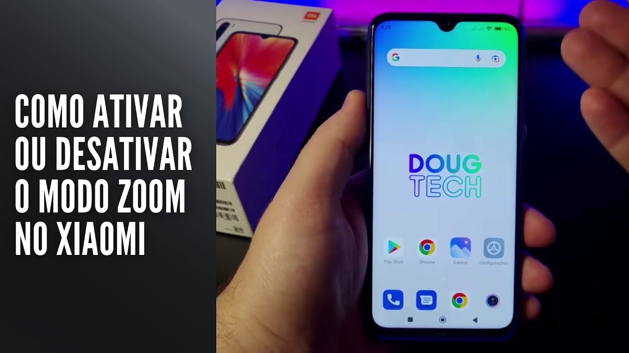 Como ativar ou desativar o modo zoom no Xiaomi Como ativar ou desativar o modo zoom no Xiaomi