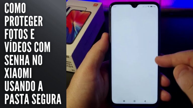 Como proteger fotos e vídeos com senha no Xiaomi usando a pasta segura