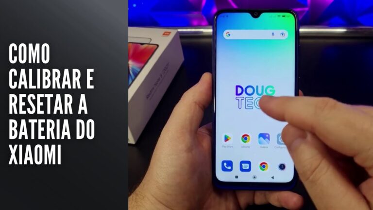 Como calibrar e resetar a bateria do Xiaomi