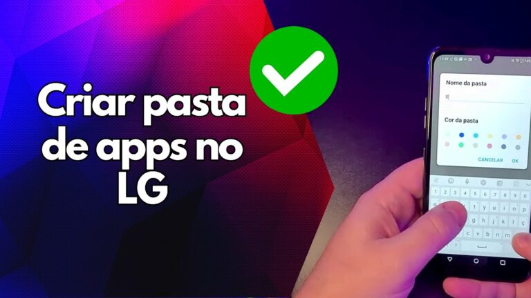 ✅ Criar pasta de apps no LG