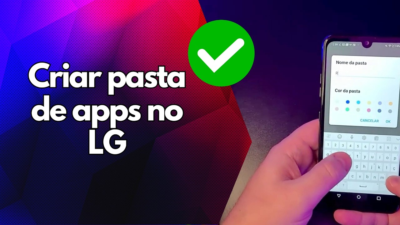 ✅ Criar pasta de apps no LG