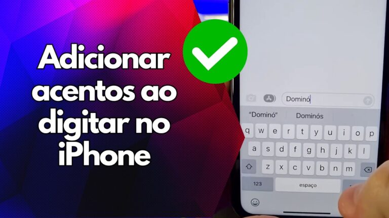 ✅ Adicionar acentos ao digitar no iPhone