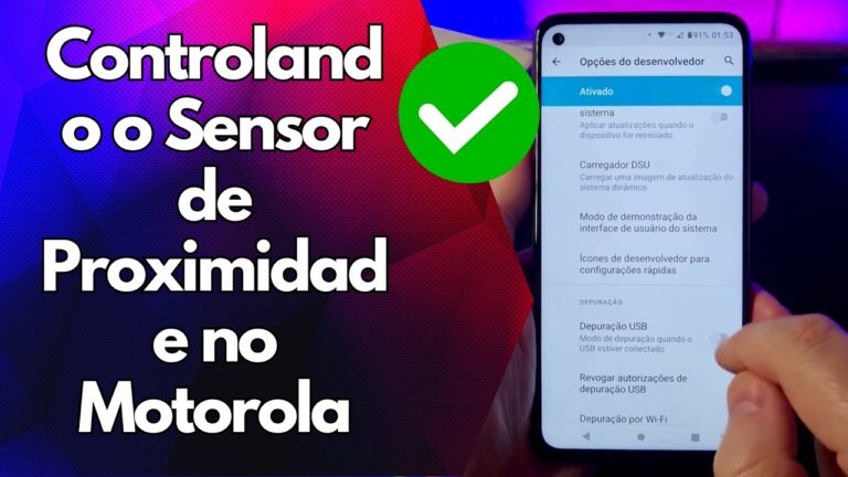 ✅ Controlando o Sensor de Proximidade no Motorola