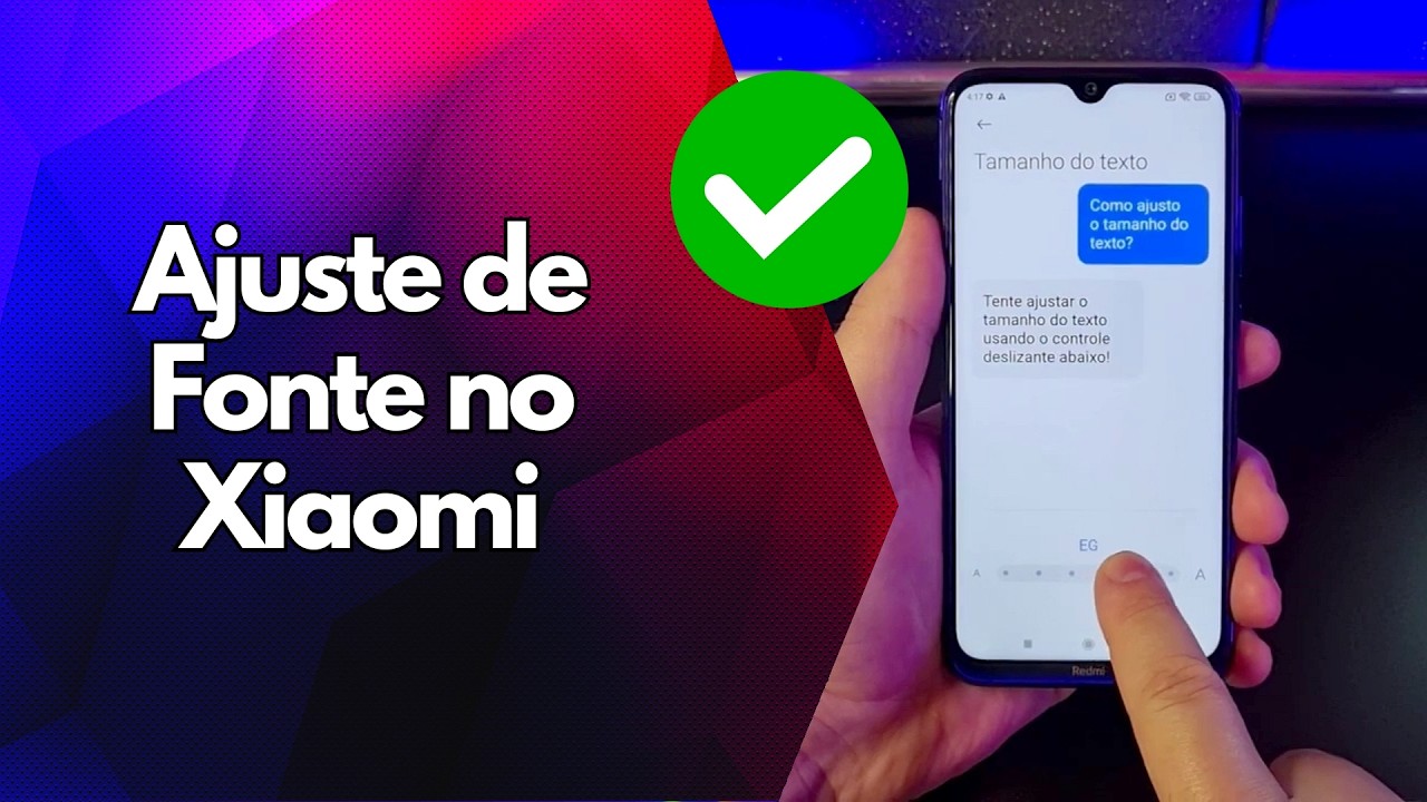 ✅ Ajuste de Fonte no Xiaomi