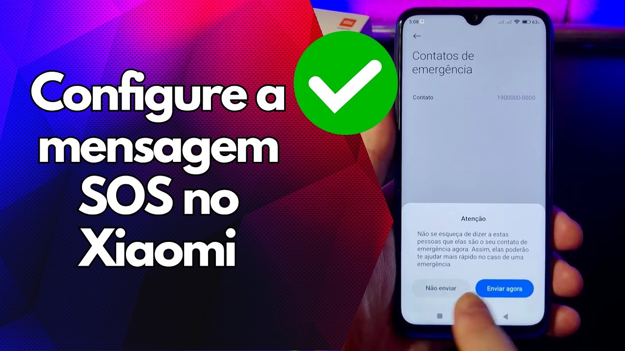 ✅ Configure a mensagem SOS no Xiaomi ✅ Configure a mensagem SOS no Xiaomi