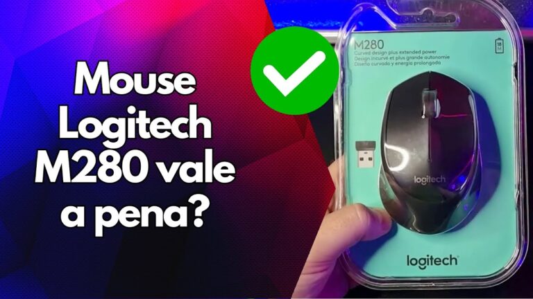 ✅ Mouse Logitech M280 / Vale a Pena?