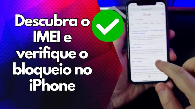 ✅ Descubra o IMEI e verifique o bloqueio no iPhone