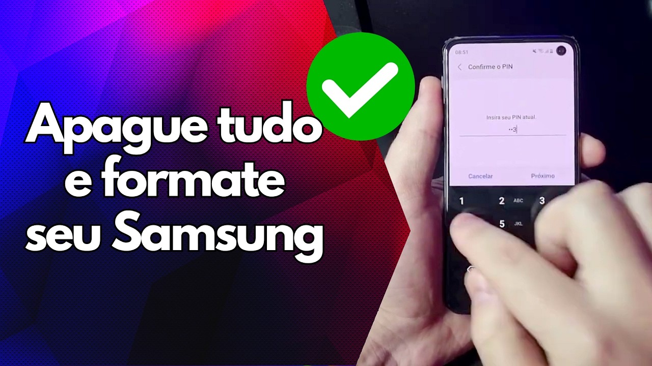 ✅ Apague tudo e formate seu Samsung ✅ Apague tudo e formate seu Samsung