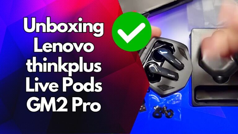 ✅ Unboxing Lenovo thinkplus Live Pods GM2 Pro