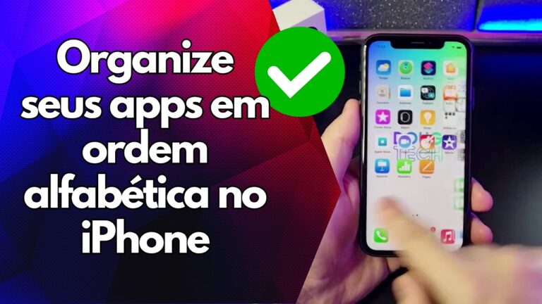 ✅ Organize seus apps em ordem alfabética no iPhone