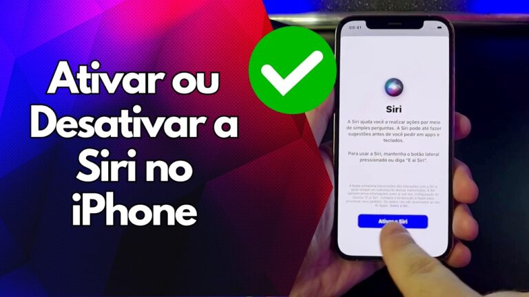 ✅ Ativar ou Desativar a Siri no iPhone