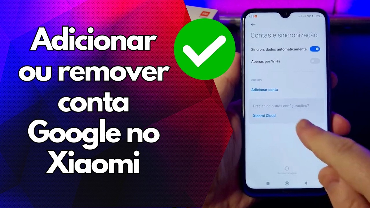 ✅ Adicionar ou remover conta Google no Xiaomi ✅ Adicionar ou remover conta Google no Xiaomi