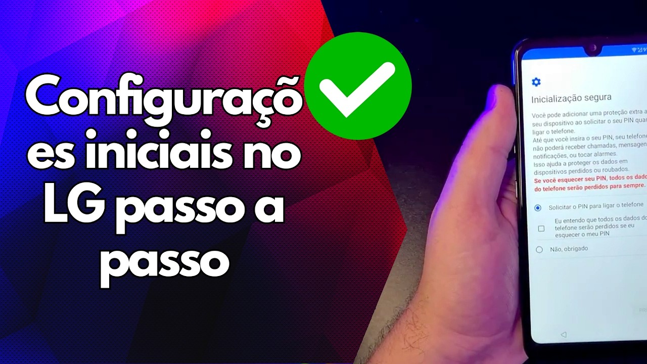 ✅ Configurações iniciais no LG passo a passo ✅ Configurações iniciais no LG passo a passo