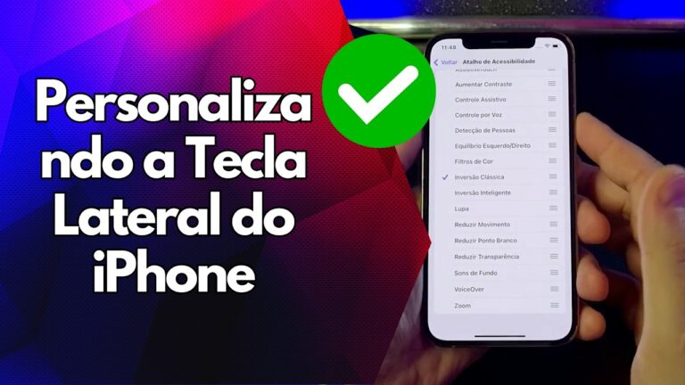 ✅ Personalizando a Tecla Lateral do iPhone