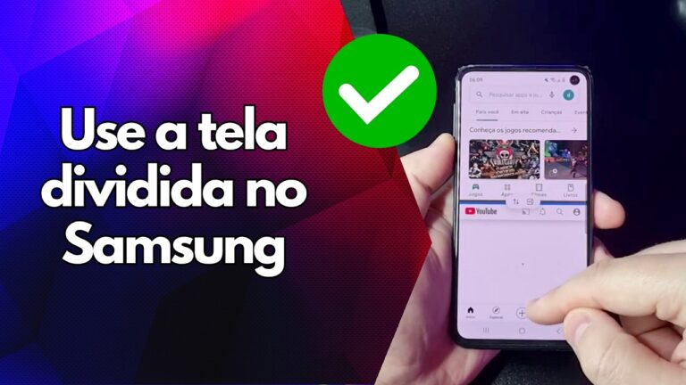 ✅ Use a tela dividida no Samsung